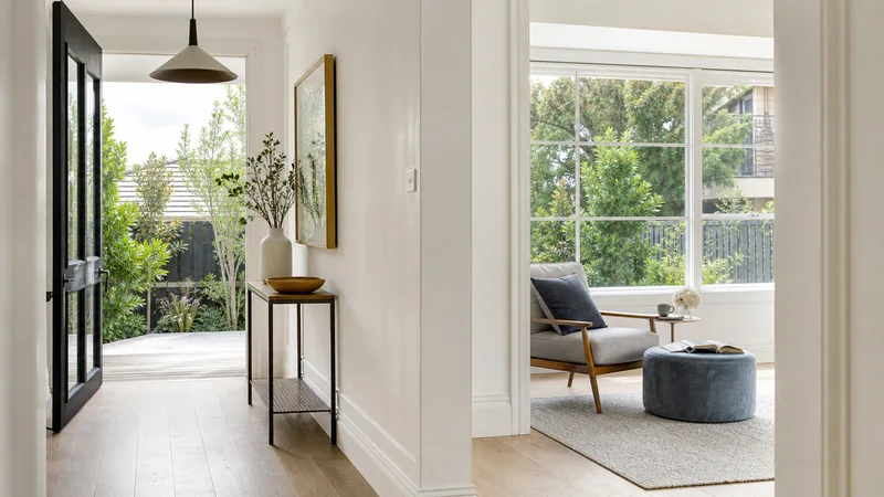 Brighton East entry professionally styled for a property sale campaign