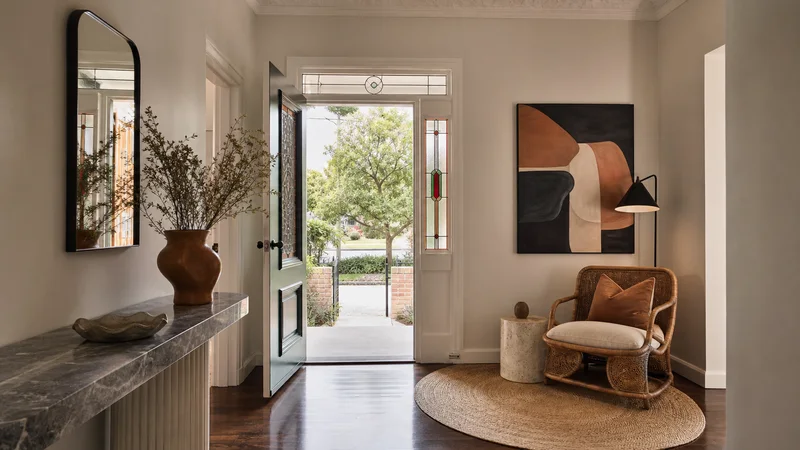 Sandringham entry professionally styled for a property sale campaign