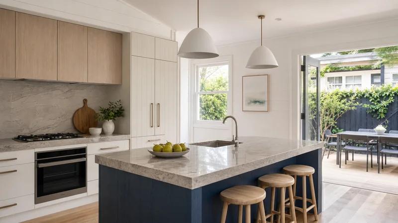 Sandringham kitchen professionally styled for a property sale campaign